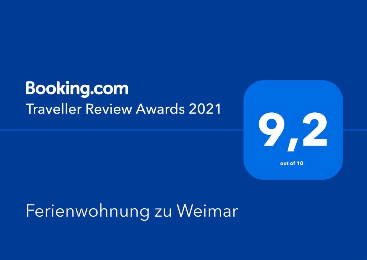 Ferienwohnung Zu Weimar Dış mekan fotoğraf